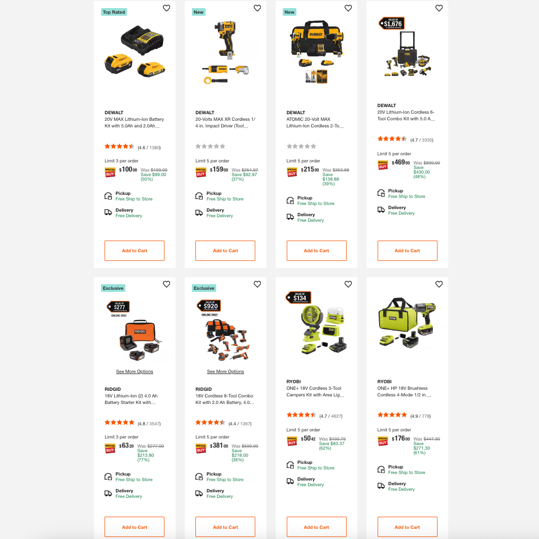 Today Only Save 55% Home Depot Power Tool Deals 🛠️