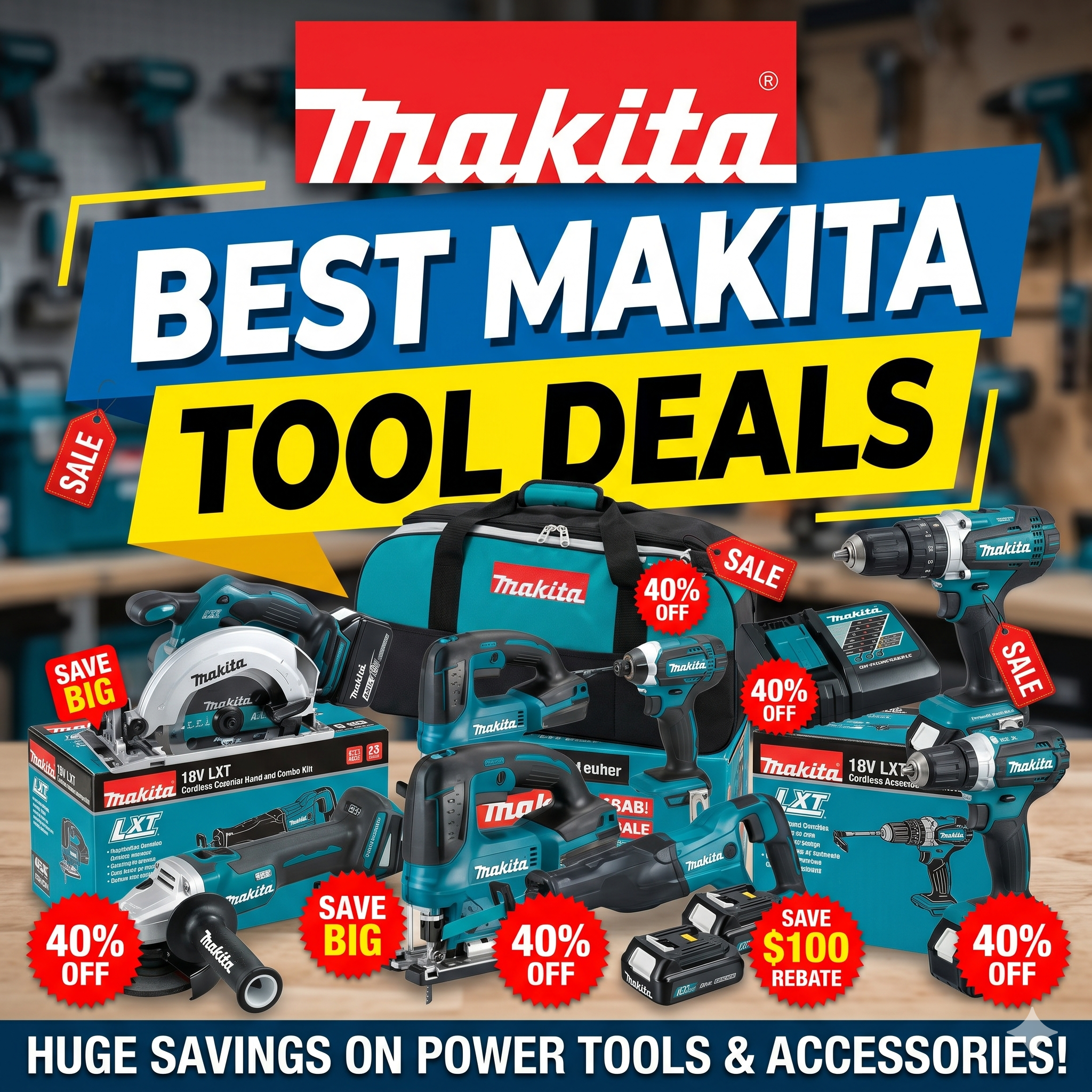 Best Makita Tool Deals — Updated Daily