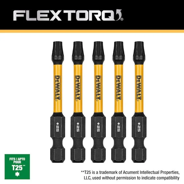 Save $7 DeWalt FlexTorq T25 Impact Bit Deal