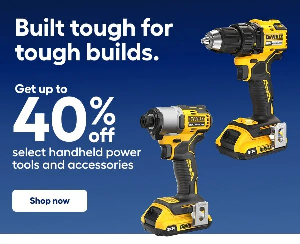 Today Only Save up to 40% on Power Tools at Lowe’s