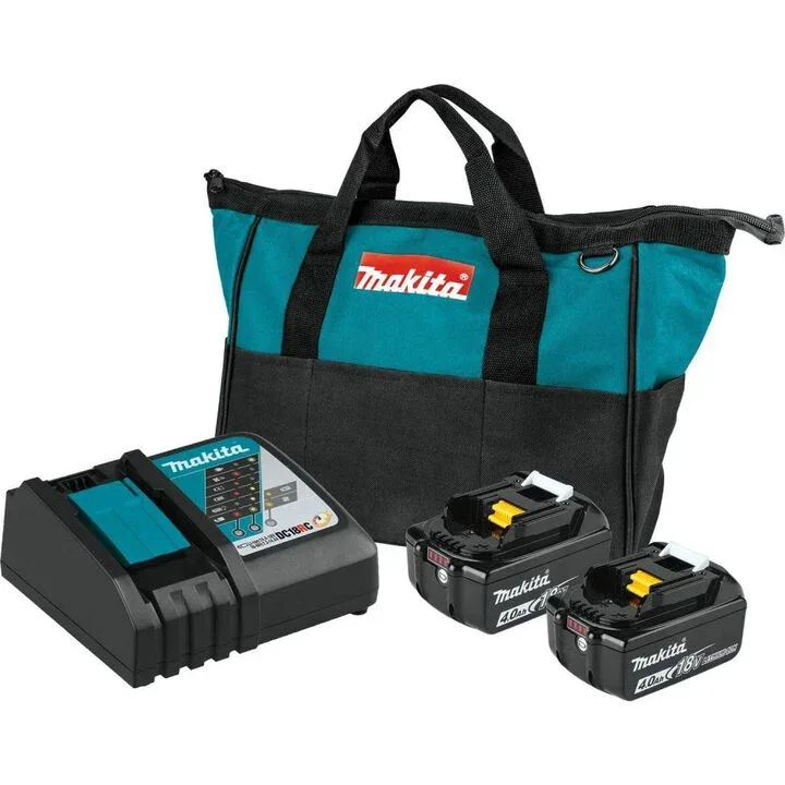Today Only Save 44% on Makita 18V LXT Battery Starter Pack