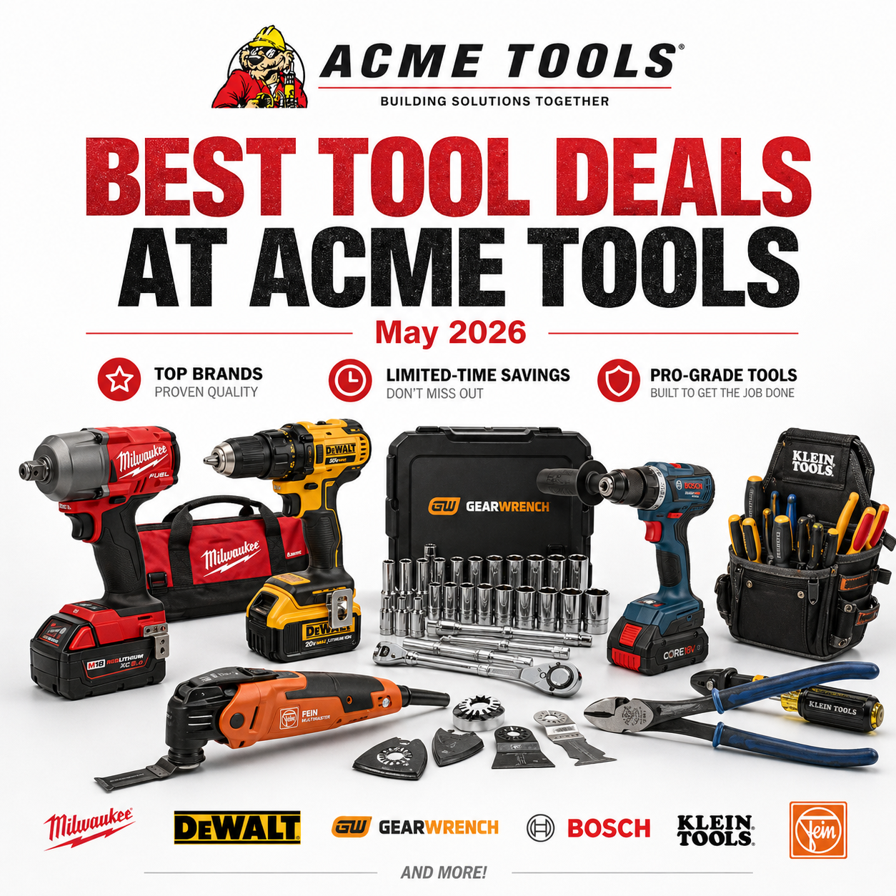 Best Acme Tools Deals: May 2026