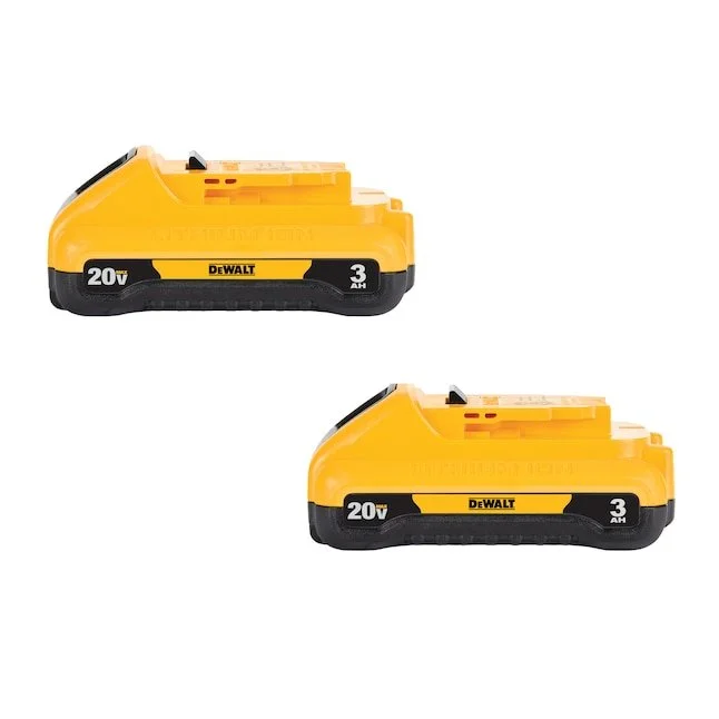$100 Off DEWALT 20V 2 Pack 3Ah Batteries Save Big