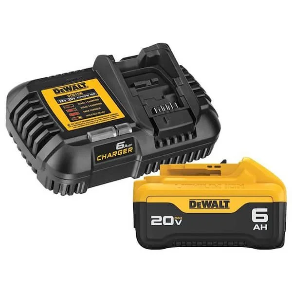 Today Only 58% Off DeWalt 20V 6.0 Ah Battery and Charger 🔋