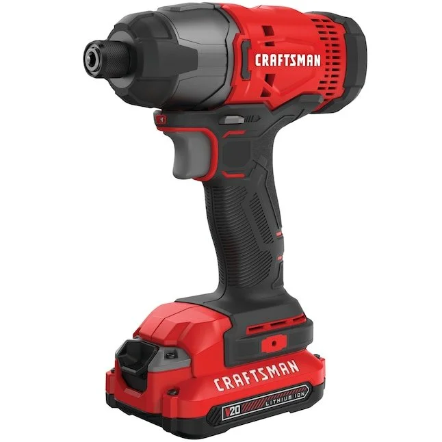 CRAFTSMAN V20 20 volt max 1/4 inch Cordless Impact Driver $39 Deal 