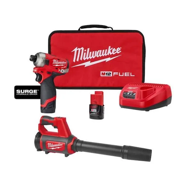 Today Only: Save $120 Milwaukee M12 Fuel Surge Kit $189
