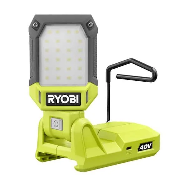 50% Off Ryobi 40V LED Work Light Today Only $19.97