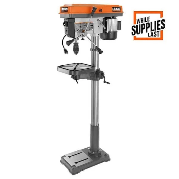 50% Off RIDGID 15 inch Drill Press Save $264 Limited Time