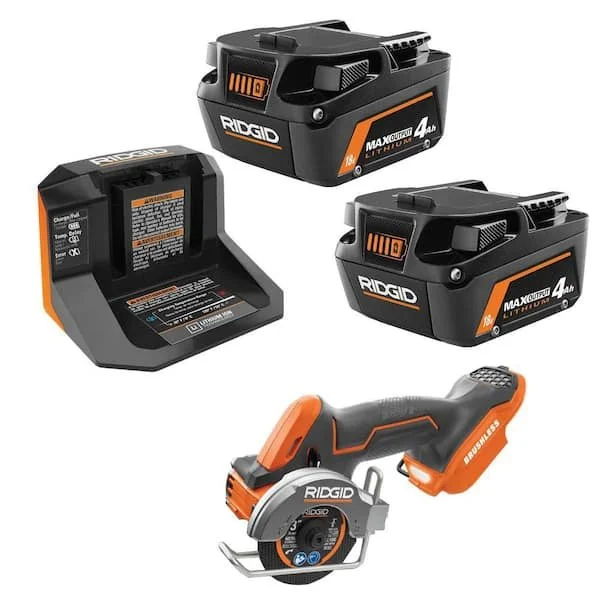 Save 60% RIDGID 18V Starter Kit with Free Saw Deal