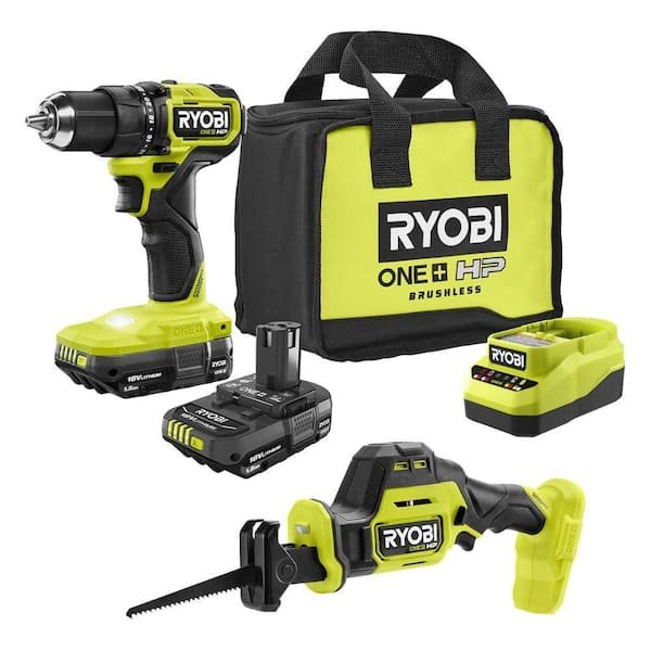 Today Only Save $79 RYOBI ONE+ HP 18V Combo Deal