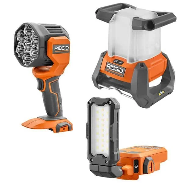 Today Only Save $20 RIDGID 18V Light Kit Deal