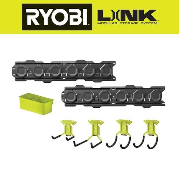 38% Off RYOBI LINK 7 Piece Wall Storage Kit Deal