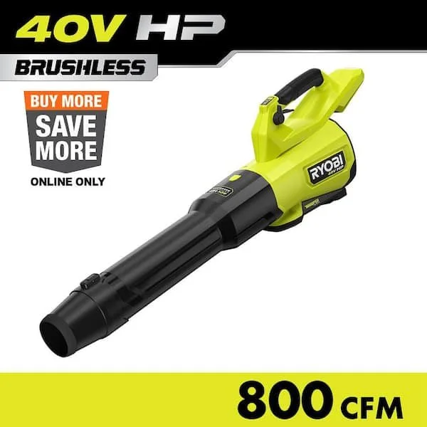 Today Only $80 Off RYOBI 40V Leaf Blower Deal