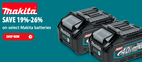 Save 26% on Makita Cordless Batteries • Limited Time