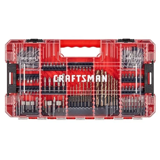 Today Only CRAFTSMAN 140 Piece Bit Set Save 19%