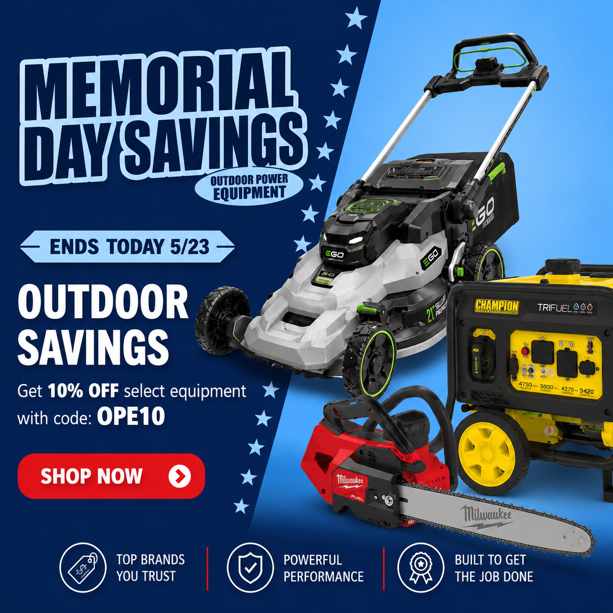 Today Only 10% Off Acme Outdoor Power Equipment Deal 🌳