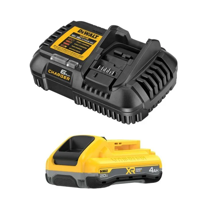 DEWALT 20V XR 4Ah Battery Kit Deal, Free Tool