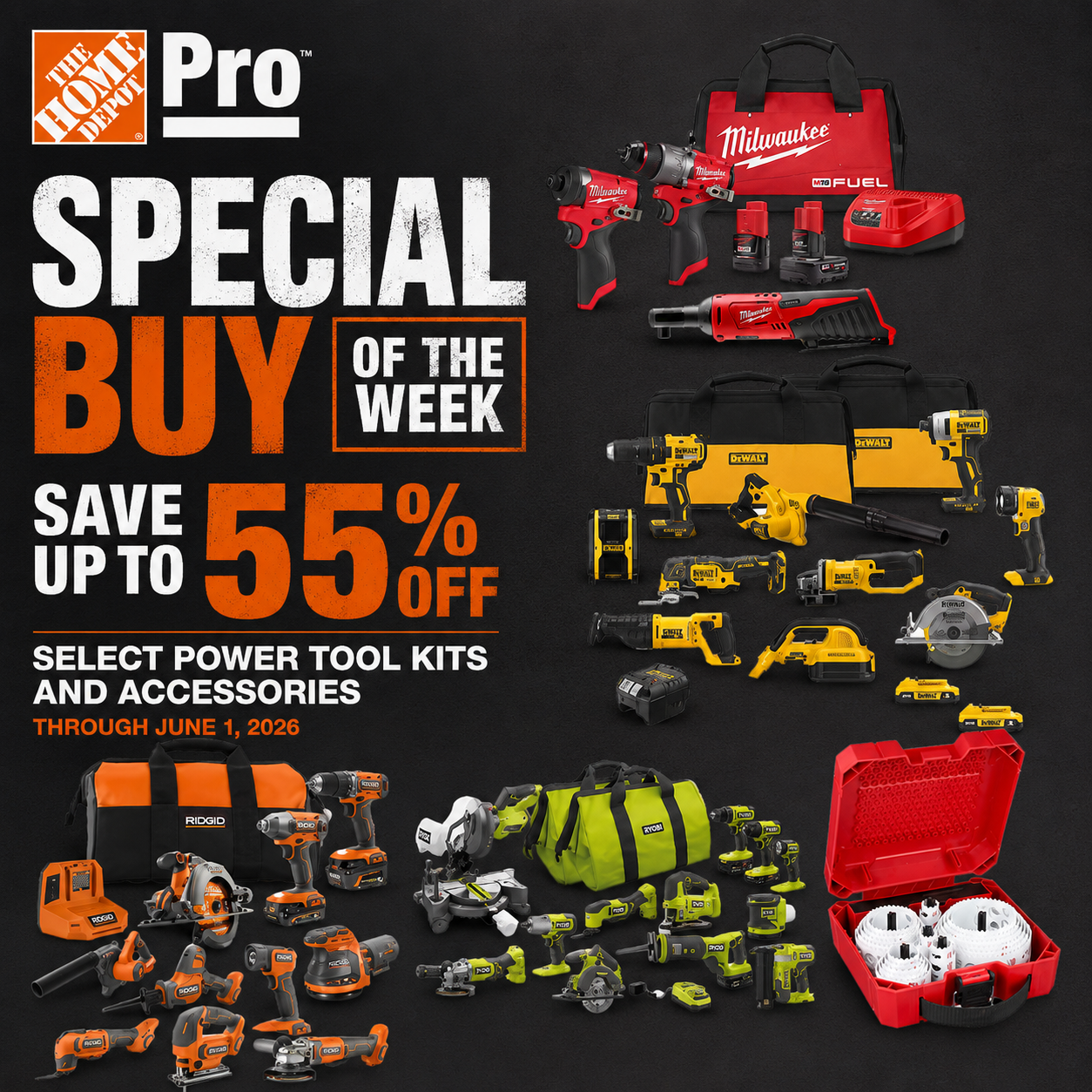 Save Up to 50% Off Home Depot Pro Special Buy