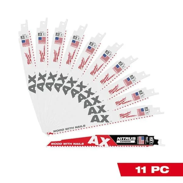 65% Off Milwaukee AX SAWZALL Blade 10 Pack Deal