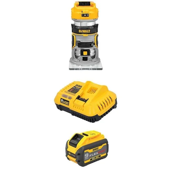 Save $309 on DEWALT 20V Router with FlexVolt 9.0Ah Kit