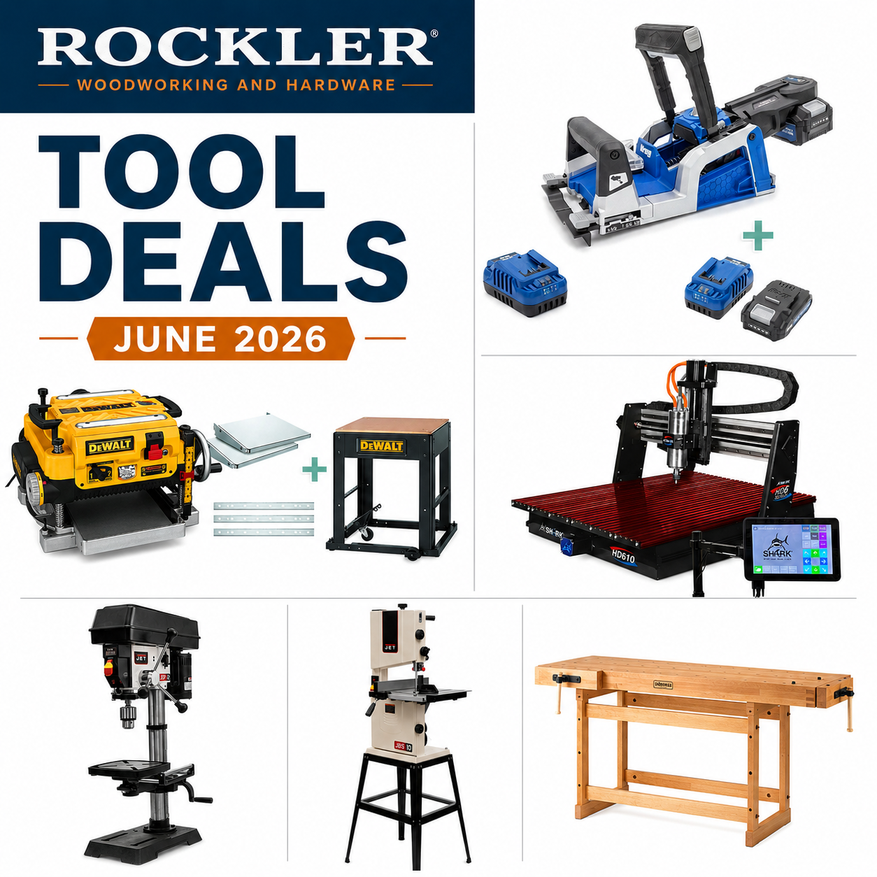 Best Rockler Woodworking Deals: Updated June 2026