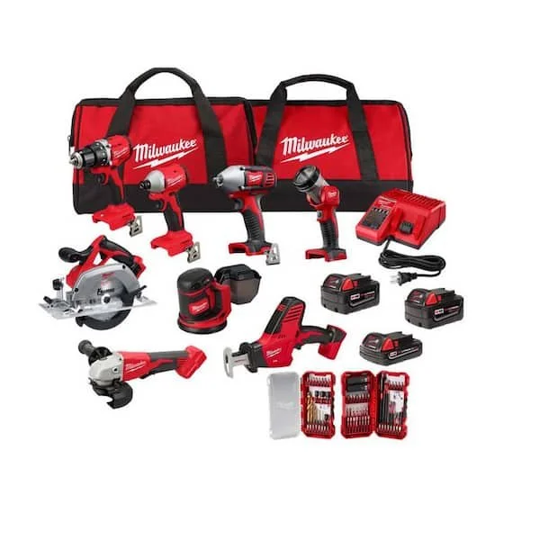 49% Off Milwaukee M18 8 Tool Combo Kit Deal: Save $616