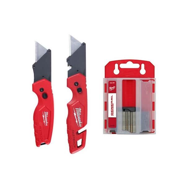 Today Only: Save 29% on Milwaukee FASTBACK Knife Set + 50 Blades
