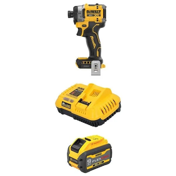 Save $279 on DEWALT XR Impact Driver + FLEXVOLT 9Ah Kit