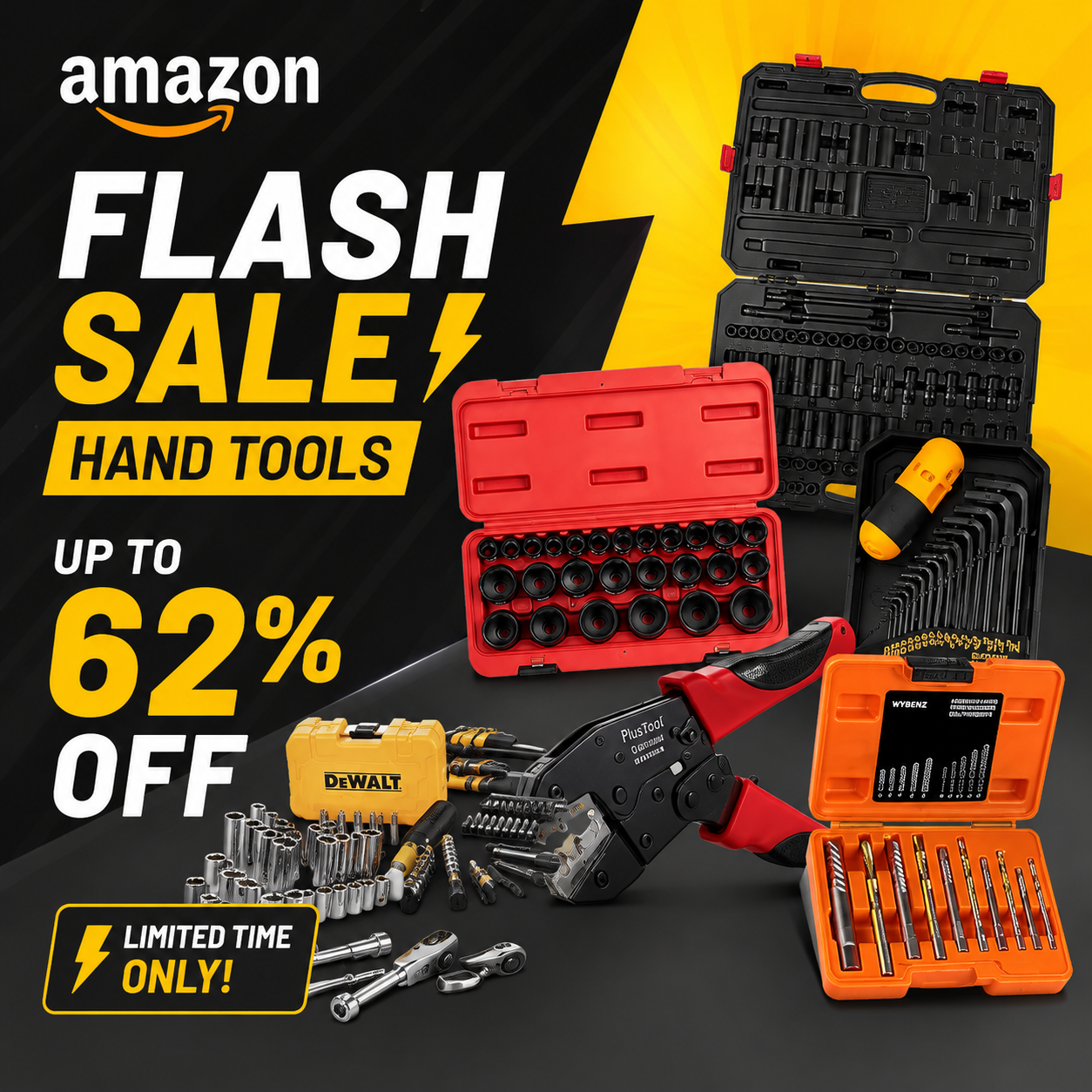 Amazon Hand Tool Deals: Save Up to 62% Off Now