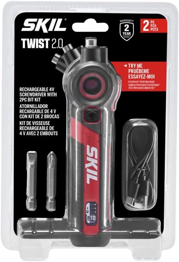 SKIL Twist 2.0 4V Cordless Screwdriver Deal: Save 23%