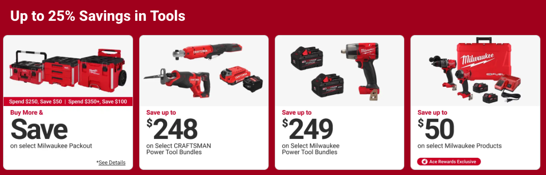Ace Hardware Hometown Days Father's Day Sale Save 25%