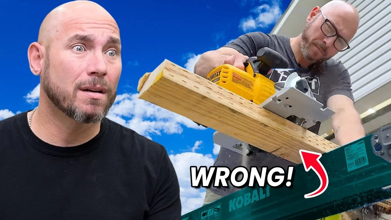 NEVER Use a Circular Saw Like This (Most Beginners Do)