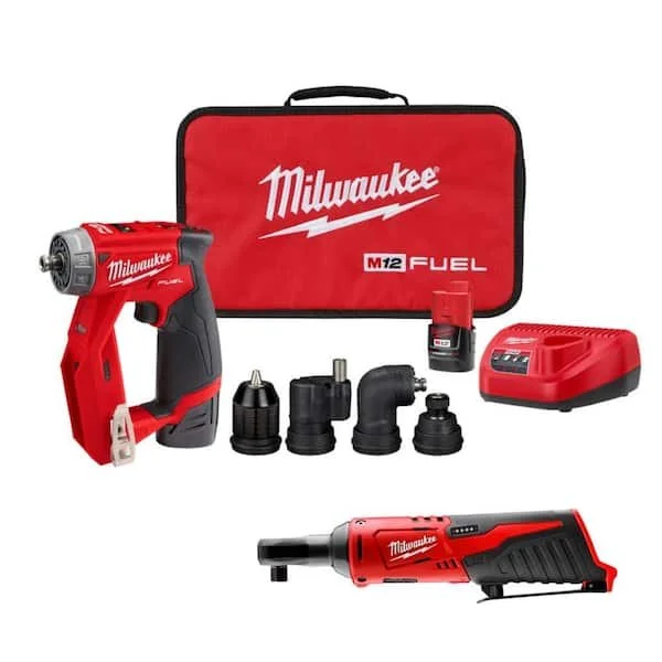 Today Only: Milwaukee M12 FUEL 4 in 1 Drill &amp; Ratchet $209