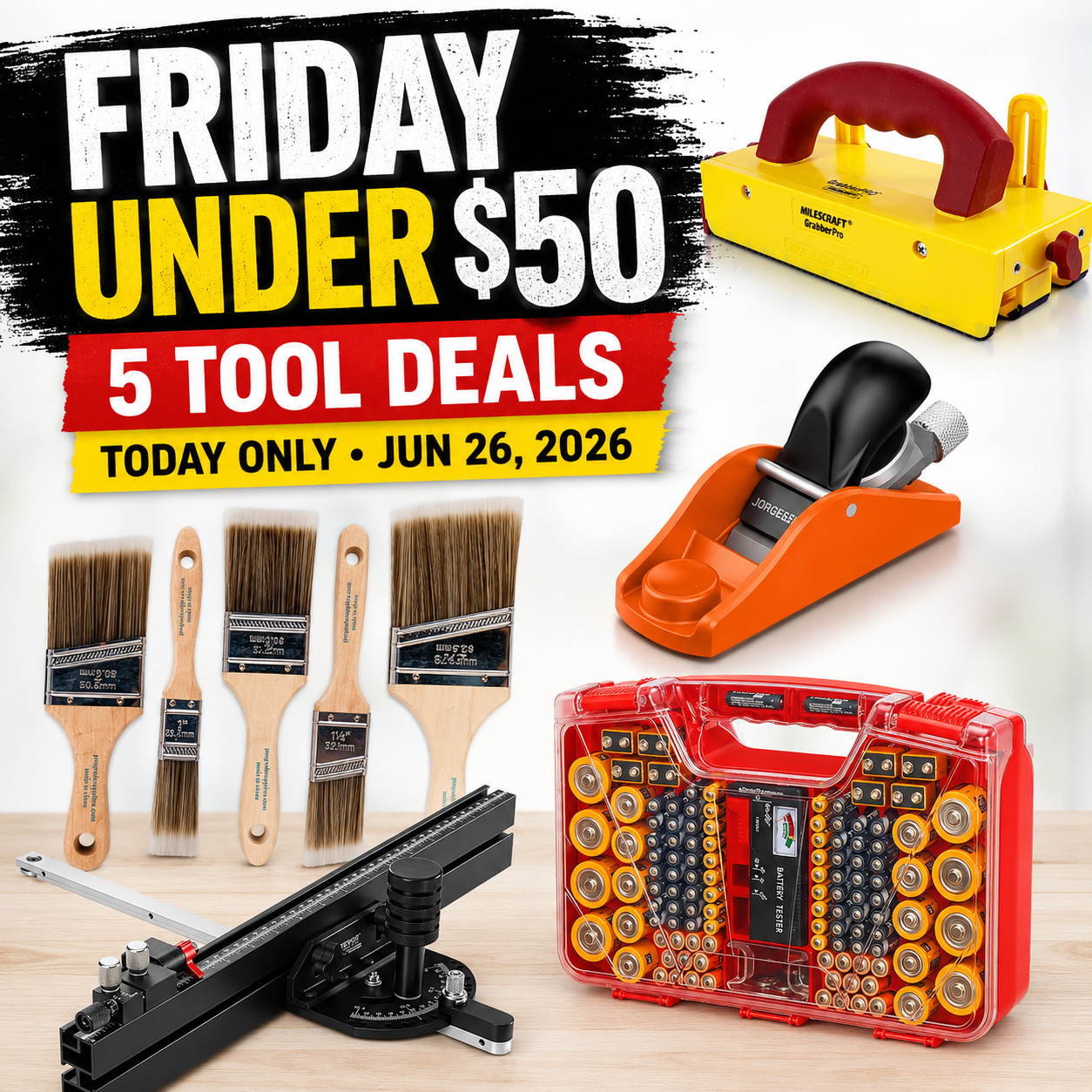 Friday Under Fifty: 5 Tools Under $50 