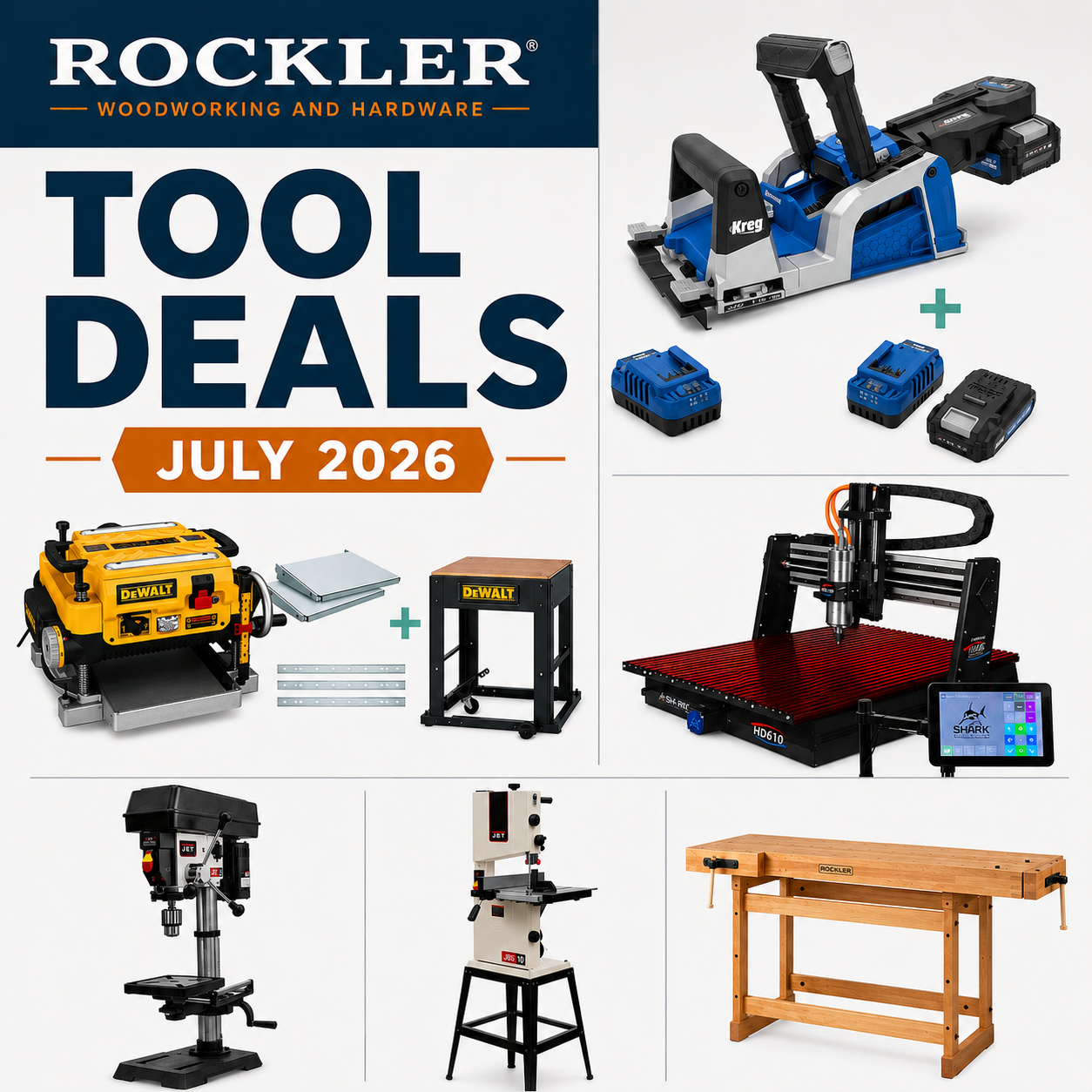Best Rockler Woodworking Deals: Updated July 2026