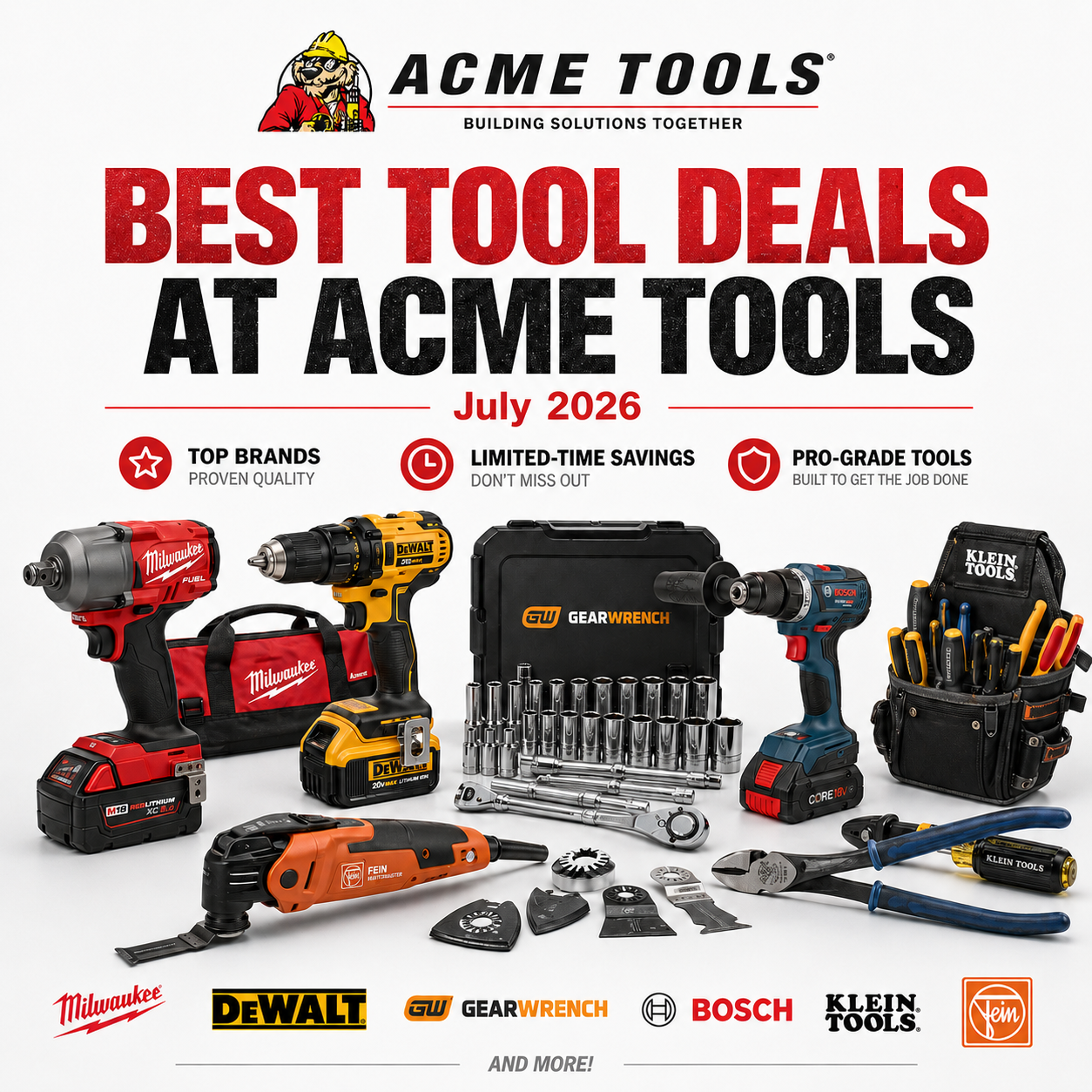 Best Acme Tools Deals: July 2026