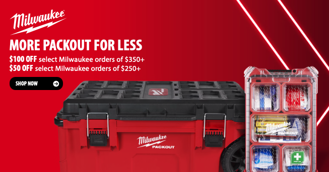 Save Up to $100 on Milwaukee PACKOUT at Acme Tools