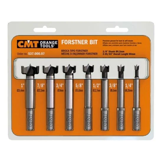 Save 42% on CMT Orange 7 pc Forstner Bit Set