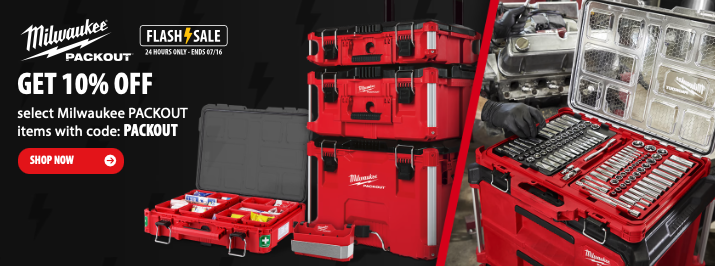 Today Only: Save 10% Off Milwaukee PACKOUT at Acme