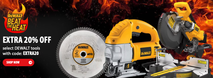 Today Only: Extra 20% Off DEWALT Clearance at Acme