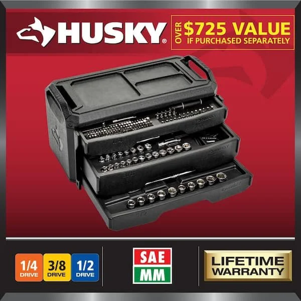 Husky 280 Piece Mechanics Tool Set 50% Off Deal