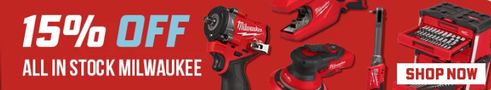 15% Off Milwaukee Tools Sale at Ohio Power Tool