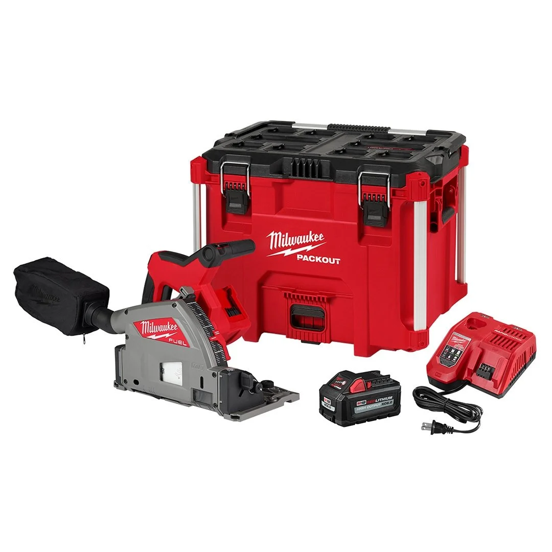 Save $103 on Milwaukee M18 FUEL Track Saw Kit