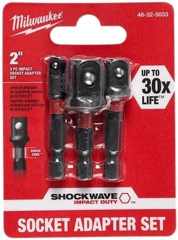47% Off Milwaukee Socket Adapter Set Deal $8
