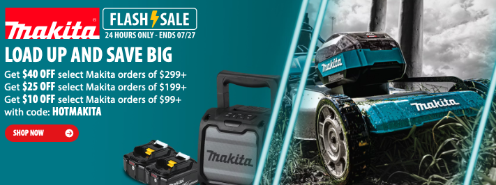 Today Only: Save Up to $40 Off Makita With a Code
