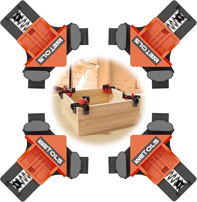 WETOLS 90 Degree Corner Clamp Set Deal: 30% Off, $13.96