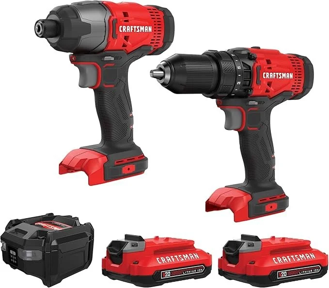41% Off CRAFTSMAN V20 Drill and Impact Driver Set