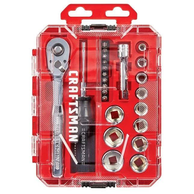 CRAFTSMAN 24 Piece Mechanics Tool Set Deal: Just $19.98
