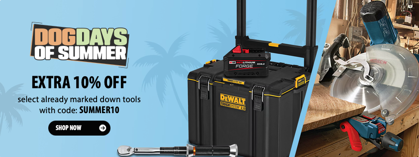 Save 10% Acme Tools Dog Days of Summer Sale