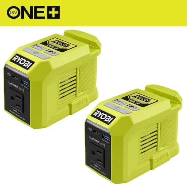 Today Only: RYOBI 2 Pack Power Inverters $99